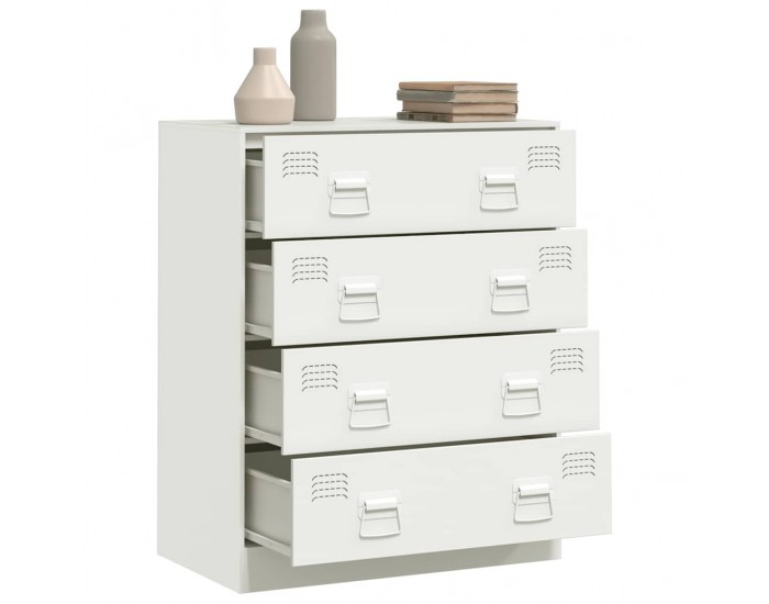 Sonata H Бюфет, бял, 67x39x83 см, стомана