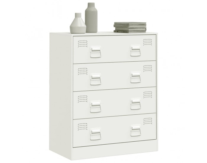 Sonata H Бюфет, бял, 67x39x83 см, стомана