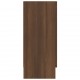 Sonata H Шкаф витрина, кафяв дъб, 120x30,5x70 см, инженерно дърво