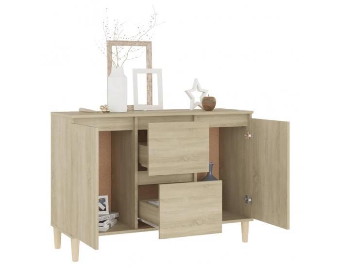 Sonata H Бюфет, дъб сонома, 101x35x70 см, инженерно дърво
