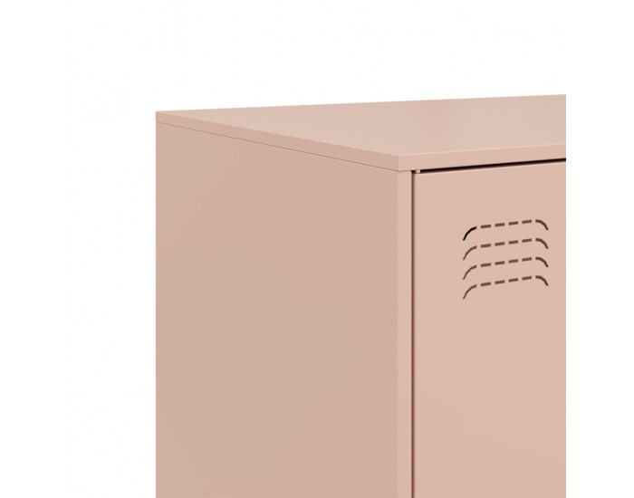 Sonata H Бюфет, розов, 99x39x73 см, стомана