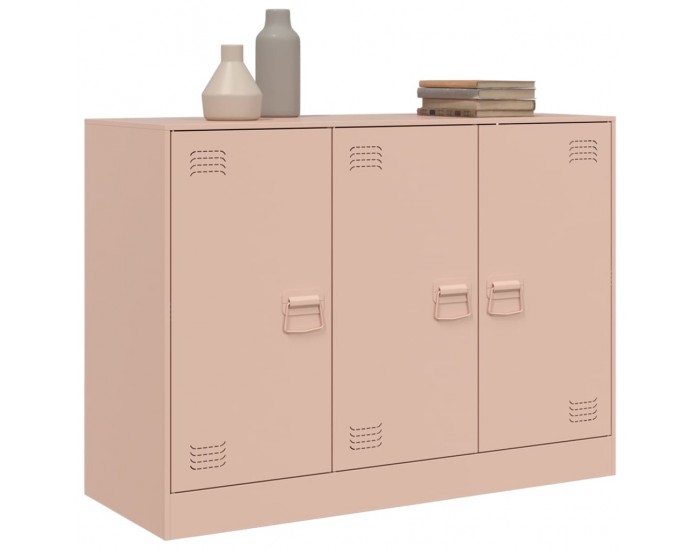 Sonata H Бюфет, розов, 99x39x73 см, стомана
