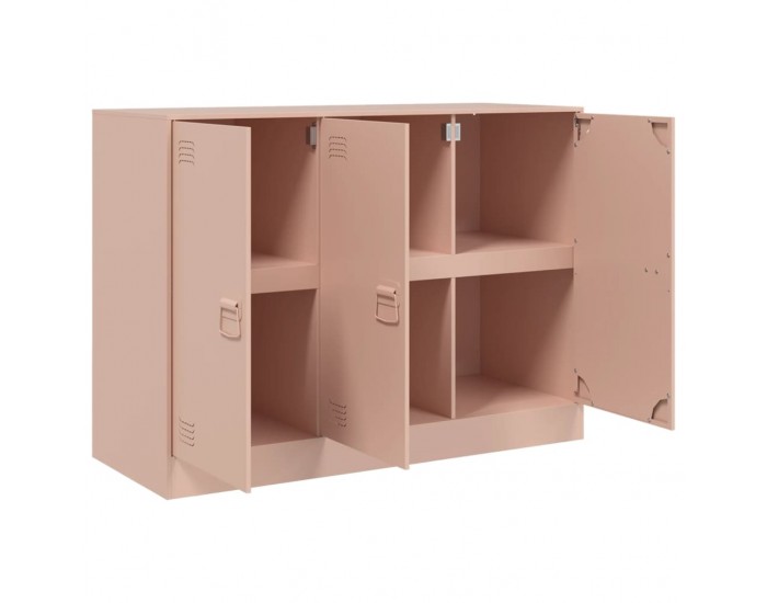 Sonata H Бюфет, розов, 99x39x73 см, стомана