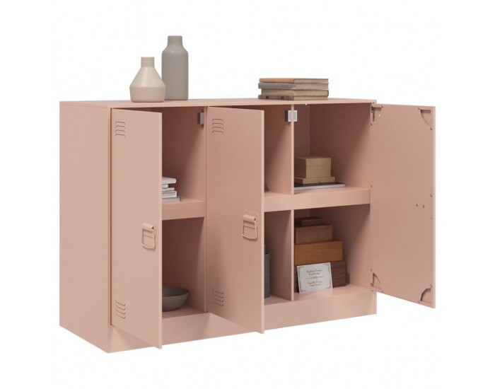 Sonata H Бюфет, розов, 99x39x73 см, стомана