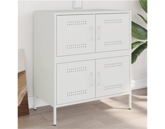 Sonata H Бюфет, бял, 68x39x79 см, стомана