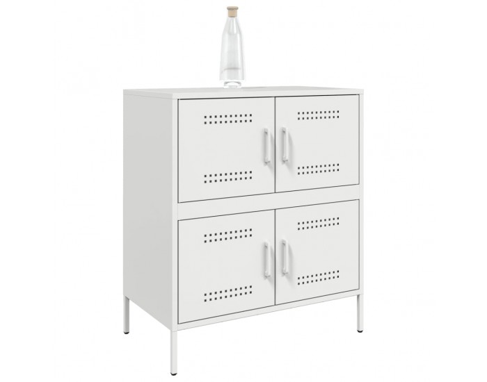 Sonata H Бюфет, бял, 68x39x79 см, стомана