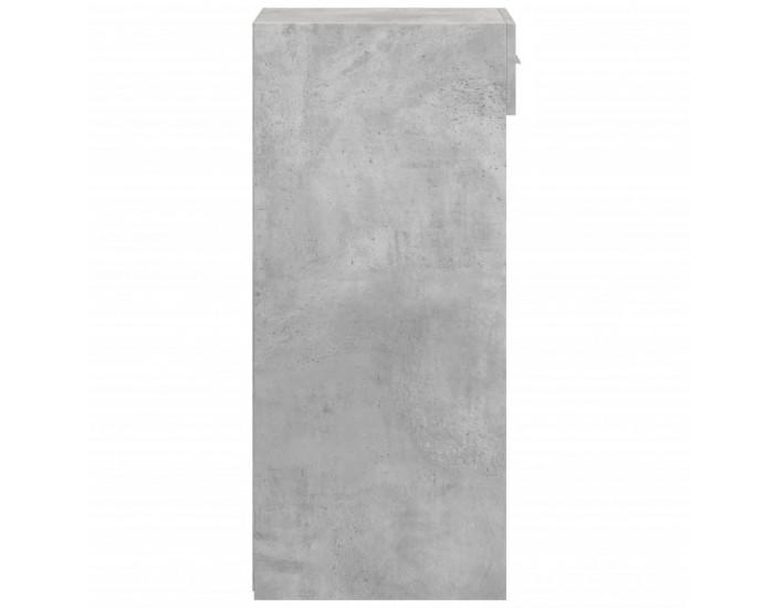 Sonata H Бюфет, бетонно сив, 50x42,5x93 см, инженерно дърво