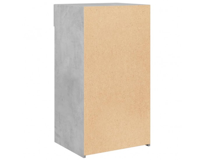 Sonata H Бюфет, бетонно сив, 50x42,5x93 см, инженерно дърво