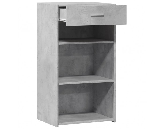 Sonata H Бюфет, бетонно сив, 50x42,5x93 см, инженерно дърво