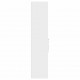 Sonata H Висок шкаф, бял, 45x42,5x185 см, инженерно дърво