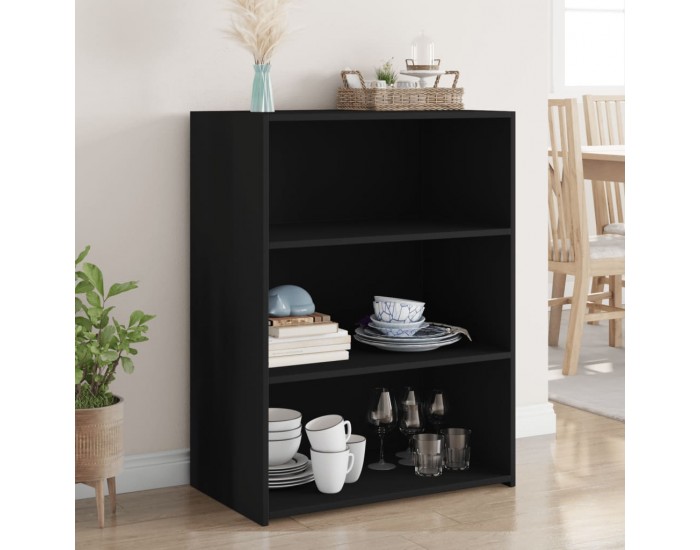 Sonata H Бюфет, черен, 70x41x93 см, инженерно дърво Sonata H Бюфет, черен, 70x41x93 см, инженерно дърво