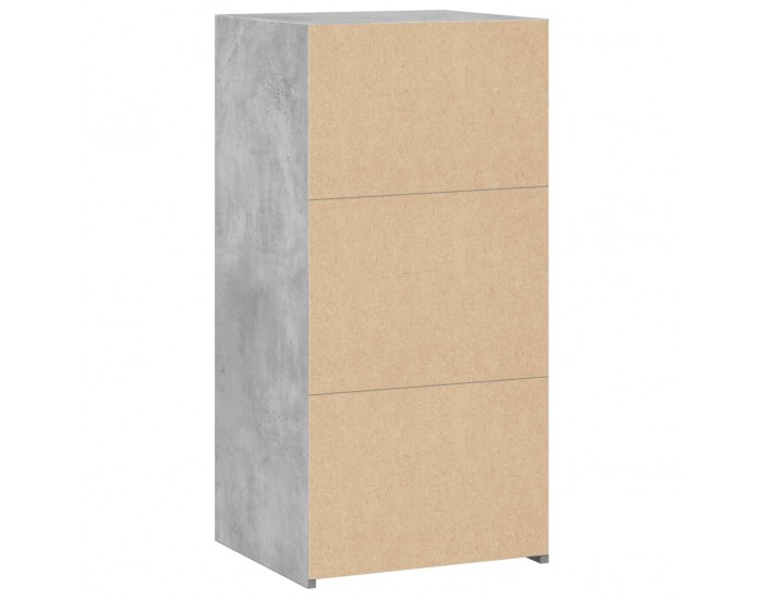 Sonata H Бюфет бетонно сив 45x41x93 см инженерно дърво