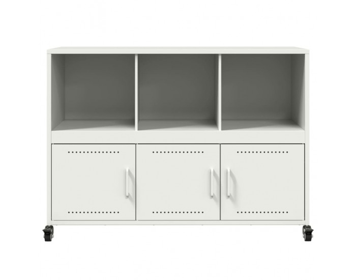 Sonata H Бюфет, бял, 100,5x39x72 см, стомана