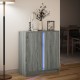 Sonata H Сайдборд с LED, сив сонома, 77x34x85 см, инженерно дърво Sonata H Сайдборд с LED, сив сонома, 77x34x85 см, инженерно дърво