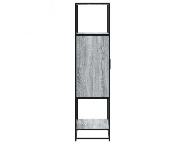 Sonata H Висока дъска Grey Sonoma 68x35x139 cm Обработено дърво и метал Sonata H Висока дъска Grey Sonoma 68x35x139 cm Обработено дърво и метал