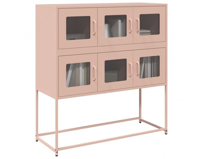 Sonata H Бюфет, розов, 100,5x39x107 см, студеновалцувана стомана Sonata H Бюфет, розов, 100,5x39x107 см, студеновалцувана стомана