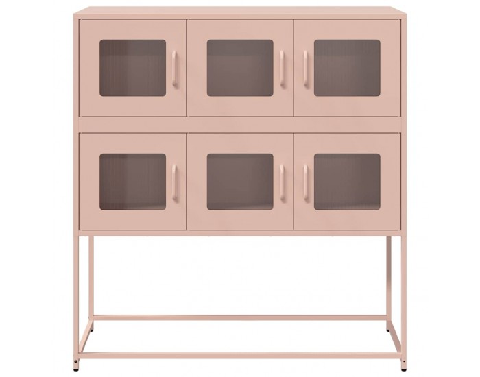 Sonata H Бюфет, розов, 100,5x39x107 см, студеновалцувана стомана Sonata H Бюфет, розов, 100,5x39x107 см, студеновалцувана стомана