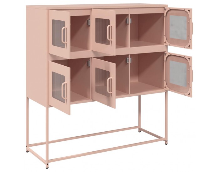 Sonata H Бюфет, розов, 100,5x39x107 см, студеновалцувана стомана Sonata H Бюфет, розов, 100,5x39x107 см, студеновалцувана стомана
