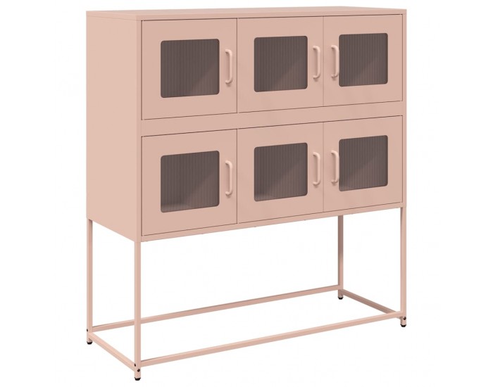 Sonata H Бюфет, розов, 100,5x39x107 см, студеновалцувана стомана Sonata H Бюфет, розов, 100,5x39x107 см, студеновалцувана стомана