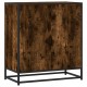 Sonata H Шкаф опушен дъб 68x35x76 cm Изработена дървесина и метал