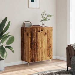 Sonata H Шкаф за хранене Old Wood 69,5x34x90 cm Инженерна дървесина - Шкафове, Витрини, Модулни секции