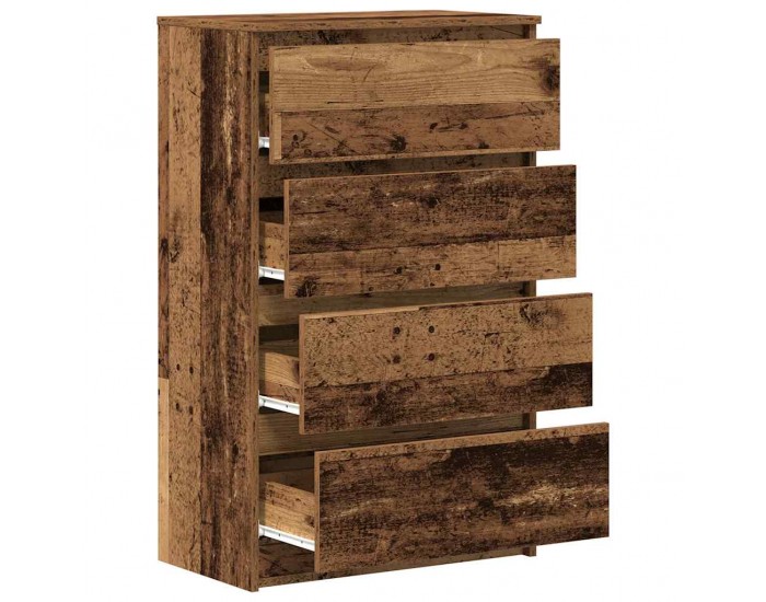 Sonata H Шкаф Old Wood 60x35x98,5 cm Инженерна дървесина Sonata H Шкаф Old Wood 60x35x98,5 cm Инженерна дървесина