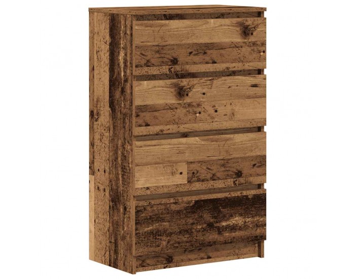 Sonata H Шкаф Old Wood 60x35x98,5 cm Инженерна дървесина Sonata H Шкаф Old Wood 60x35x98,5 cm Инженерна дървесина