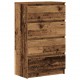 Sonata H Шкаф Old Wood 60x35x98,5 cm Инженерна дървесина Sonata H Шкаф Old Wood 60x35x98,5 cm Инженерна дървесина