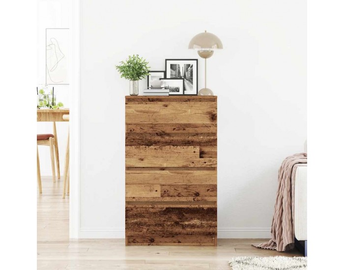 Sonata H Шкаф Old Wood 60x35x98,5 cm Инженерна дървесина Sonata H Шкаф Old Wood 60x35x98,5 cm Инженерна дървесина