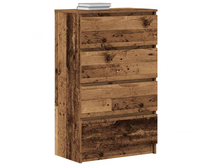 Sonata H Шкаф Old Wood 60x35x98,5 cm Инженерна дървесина Sonata H Шкаф Old Wood 60x35x98,5 cm Инженерна дървесина