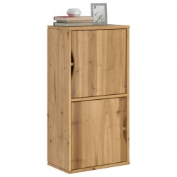 Sonata H Страничен шкаф ODDA 40x24x79 cm масивна дървесина бор - Шкафове, Витрини, Модулни секции