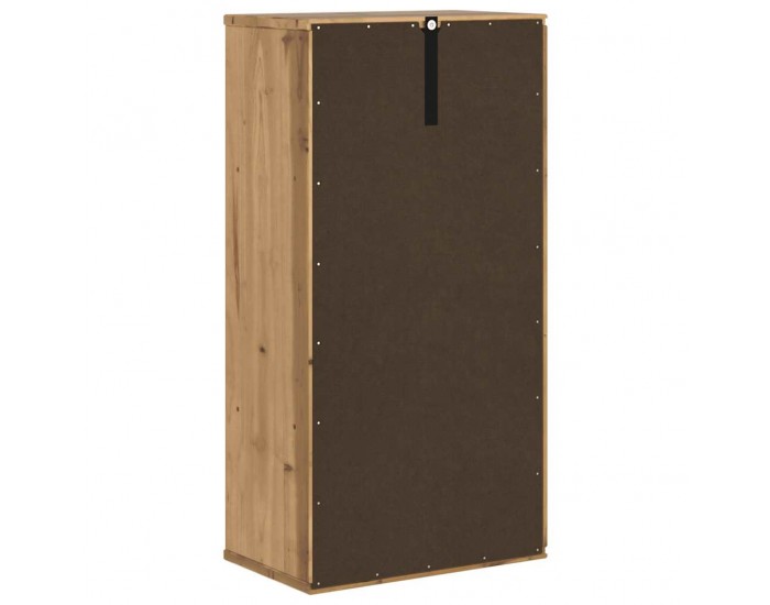 Sonata H Страничен шкаф ODDA 40x24x79 cm масивна дървесина бор Sonata H Страничен шкаф ODDA 40x24x79 cm масивна дървесина бор