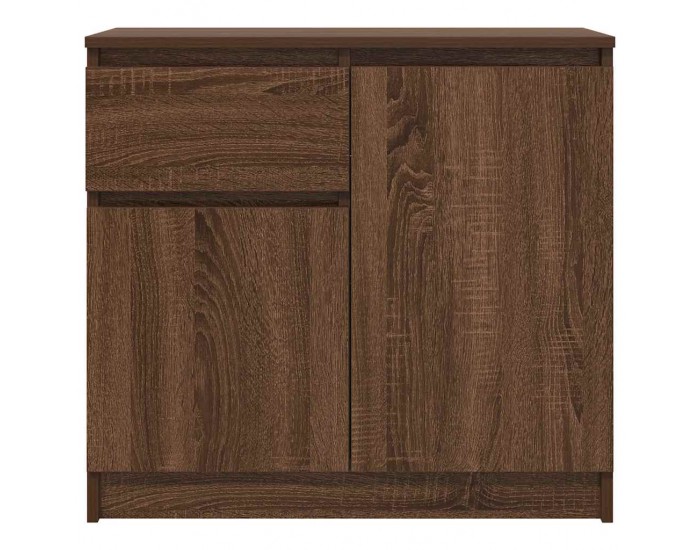 Sonata H Бюфет с чекмеджета, кафяв дъб 71x35x65 см инженерно дърво Sonata H Бюфет с чекмеджета, кафяв дъб 71x35x65 см инженерно дърво