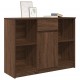 Sonata H Бюфет с чекмеджета, кафяв дъб 101x35x76 см инженерно дърво Sonata H Бюфет с чекмеджета, кафяв дъб 101x35x76 см инженерно дърво