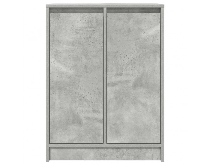 Sonata H Сайдборд, бетонно сив, 57x34x76 см, инженерно дърво Sonata H Сайдборд, бетонно сив, 57x34x76 см, инженерно дърво