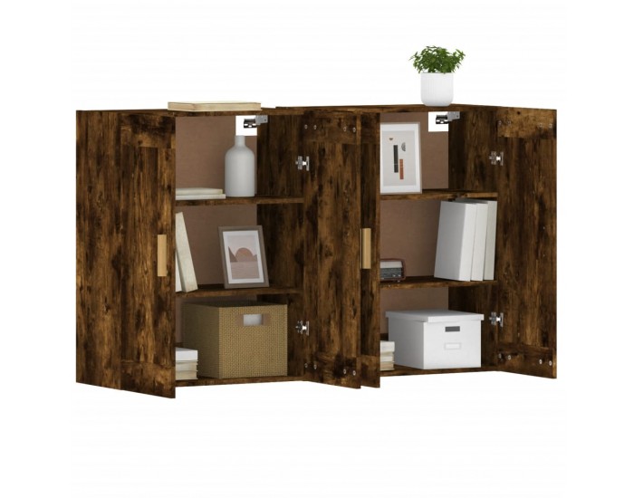 Sonata H Стенни шкафове, 2 бр, опушен дъб, инженерно дърво