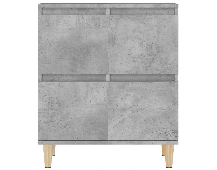 Sonata H Сайдборд, 3 бр, бетонно сиво, 60x35x70 см, инженерно дърво Sonata H Сайдборд, 3 бр, бетонно сиво, 60x35x70 см, инженерно дърво