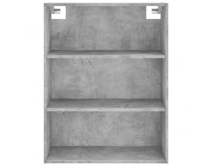 Sonata H Висок шкаф, бетонно сив, 69,5x34x180 см, инженерно дърво