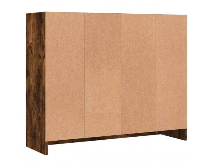 Sonata H Бюфет опушен дъб 91x28x75 см инженерно дърво