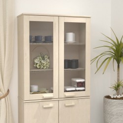 Sonata H Надстройка за шкаф HAMAR, меденокафява, 85x35x100 см, бор масив - Шкафове, Витрини, Модулни секции