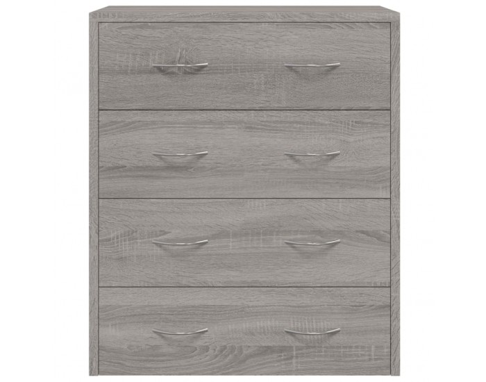 Sonata H Сайдборд с 4 чекмеджета, 60x30,5x71 см, сив сонома Sonata H Сайдборд с 4 чекмеджета, 60x30,5x71 см, сив сонома