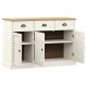 Sonata H Бюфет с чекмеджета VIGO, 113x40x75 см, бял, бор масив Sonata H Бюфет с чекмеджета VIGO, 113x40x75 см, бял, бор масив