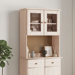 Sonata H Надстройка за бюфет ALTA, 77x30x92 см, бор масив - Шкафове, Витрини, Модулни секции
