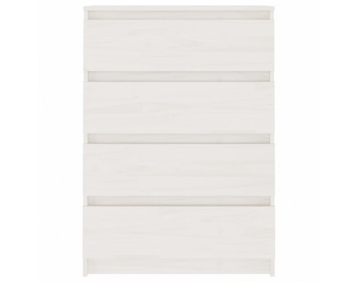 Sonata H Страничен шкаф, бял, 60x36x84 см, борово дърво масив Sonata H Страничен шкаф, бял, 60x36x84 см, борово дърво масив