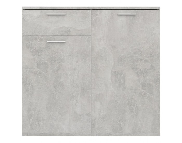 Sonata H Бюфет, бетонно сив, 80x36x75 см, инженерно дърво