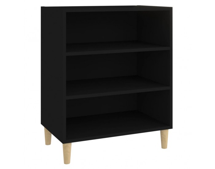 Sonata H Бюфет черен 57x35x70 см инженерно дърво