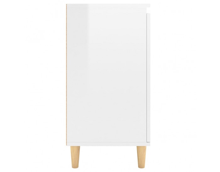 Sonata H Бюфет с крака дърво масив бял гланц 60x35x70 см инженерно дърво Sonata H Бюфет с крака дърво масив бял гланц 60x35x70 см инженерно дърво