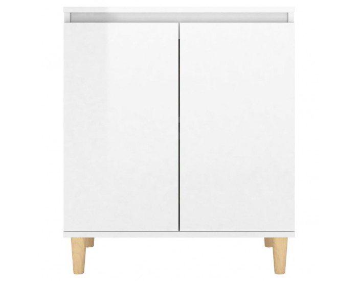 Sonata H Бюфет с крака дърво масив бял гланц 60x35x70 см инженерно дърво Sonata H Бюфет с крака дърво масив бял гланц 60x35x70 см инженерно дърво