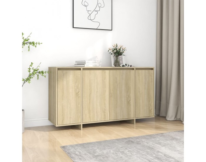 Sonata H Бюфет, дъб сонома, 135x41x75 см, инженерно дърво