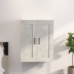 Sonata H Окачен стенен шкаф, бетонно сиво, 69,5x32,5x90 см - Шкафове, Витрини, Модулни секции